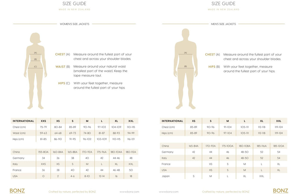 Size guide